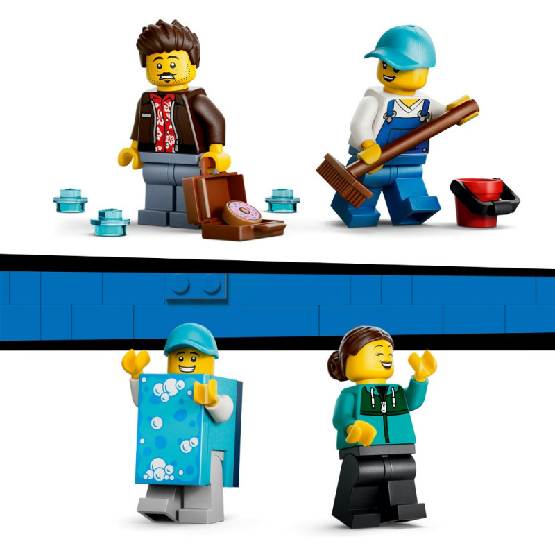 Конструктор LEGO City Тунельна автомийка (60497)