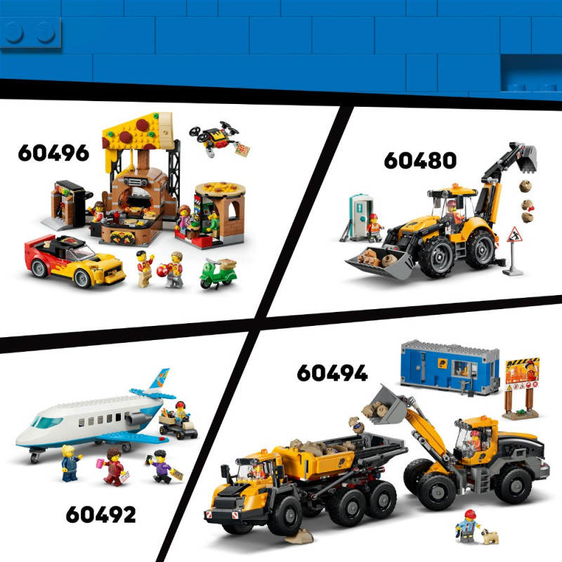 Конструктор LEGO City Тунельна автомийка (60497)
