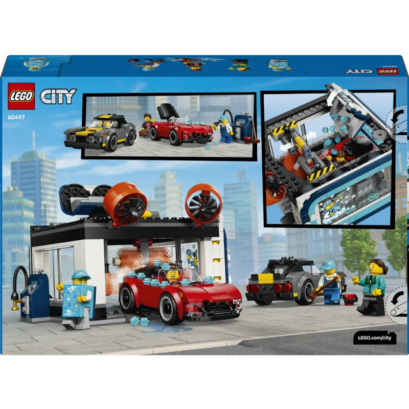 Конструктор LEGO City Тунельна автомийка (60497)