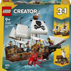 Конструктор LEGO Creator Культовий піратський корабель (31387)