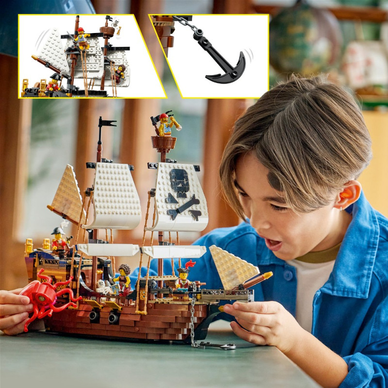 Конструктор LEGO Creator Культовый пиратский корабль (31387)