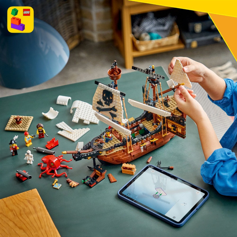Конструктор LEGO Creator Культовый пиратский корабль (31387)