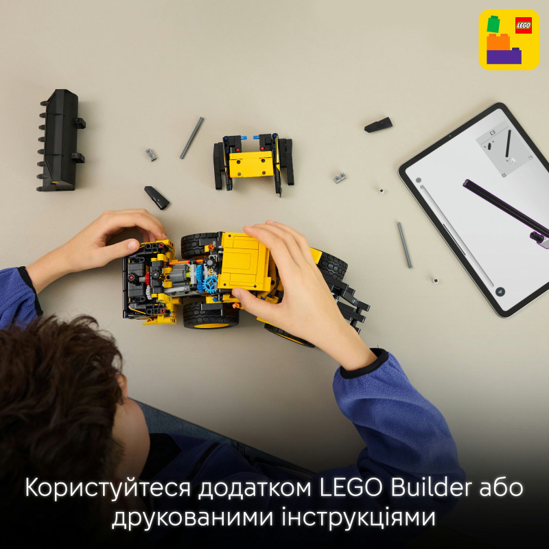 Конструктор LEGO Technic Колісний навантажувач Volvo L120 Electric (42209)