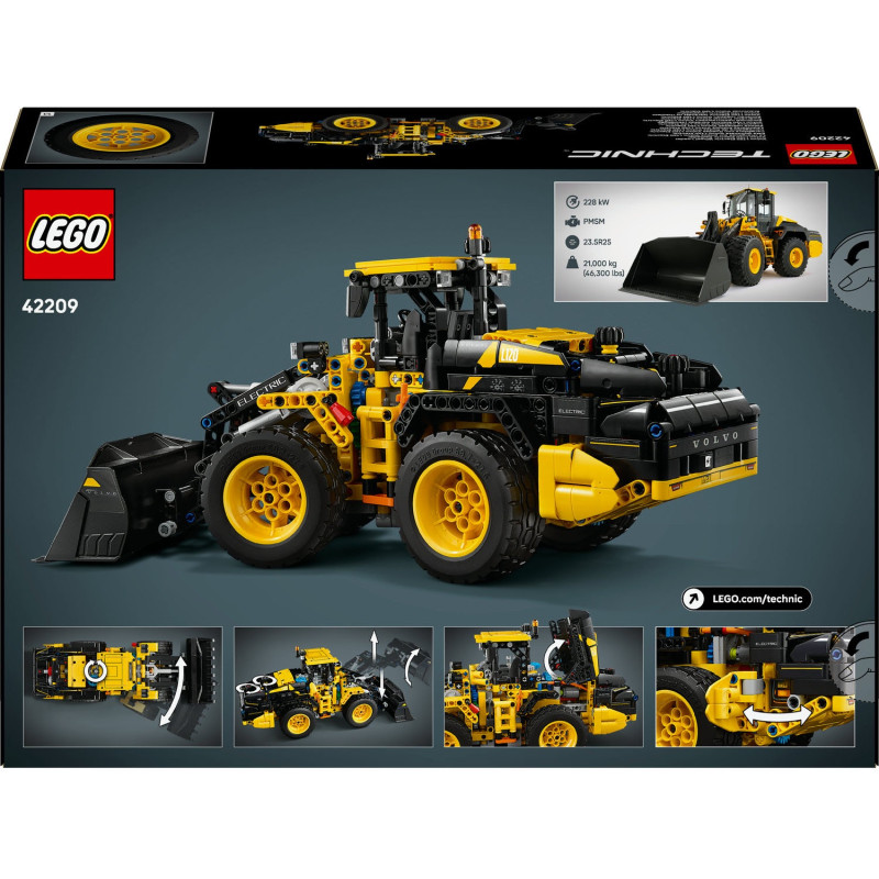 Конструктор LEGO Technic Колісний навантажувач Volvo L120 Electric (42209)