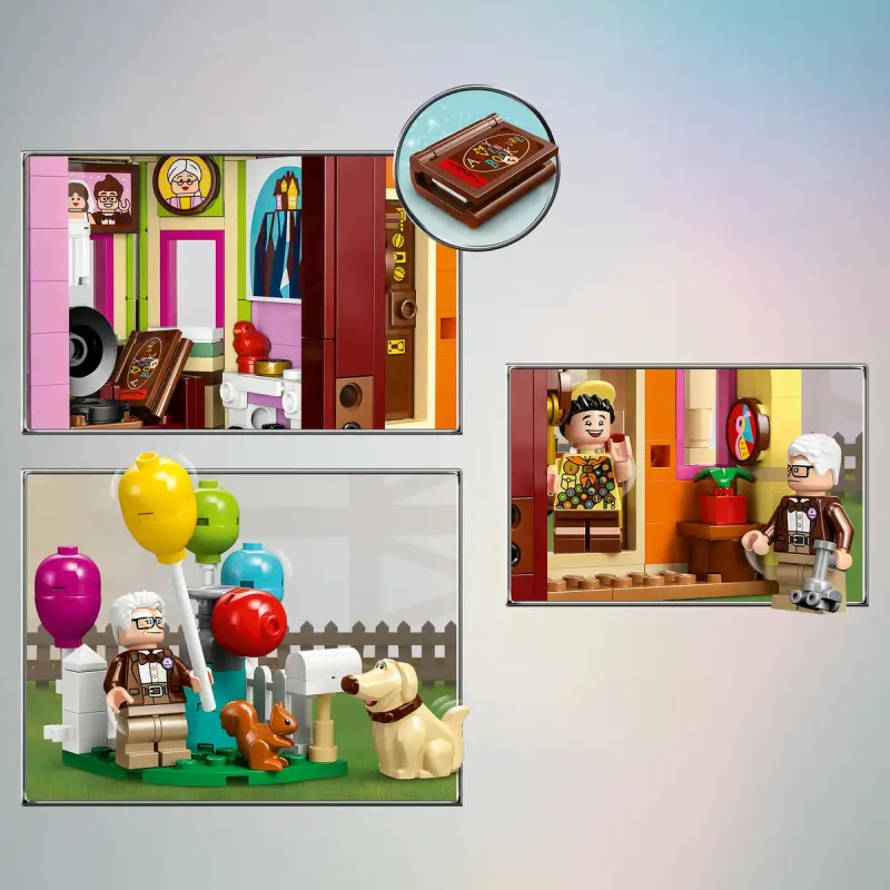 Конструктор LEGO Disney Будинок. Вперед та вгору (43217