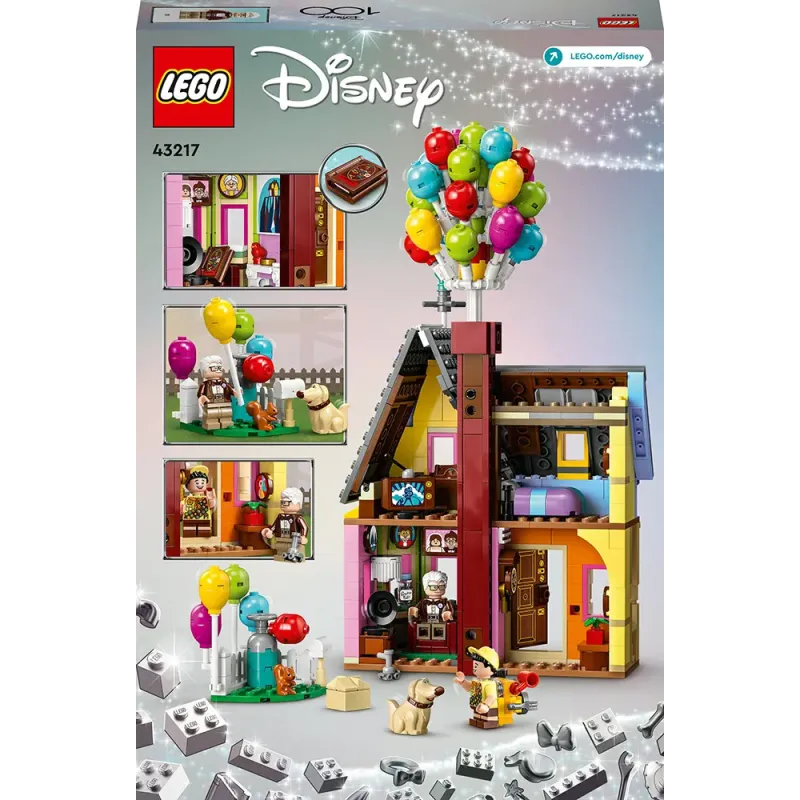 Конструктор LEGO Disney Будинок. Вперед та вгору (43217