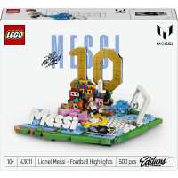 Конструктор LEGO Editions Football Ліонель Мессі — найкращі моменти футбольних матчів (43011)