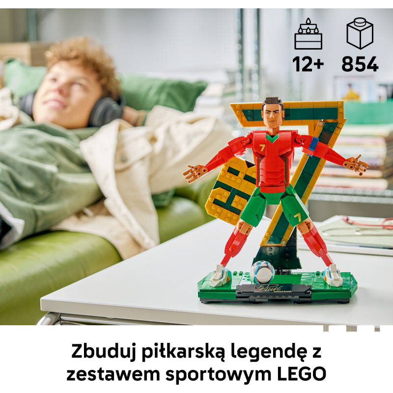 Конструктор LEGO Editions Football Кріштіану Роналду - легенда футболу (43016)