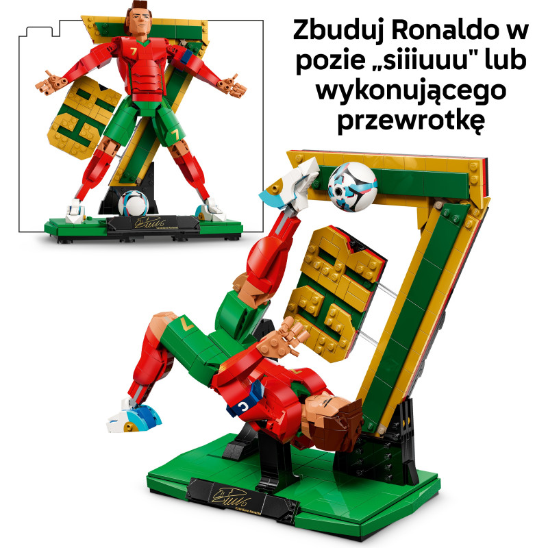 Конструктор LEGO Editions Football Кріштіану Роналду - легенда футболу (43016)