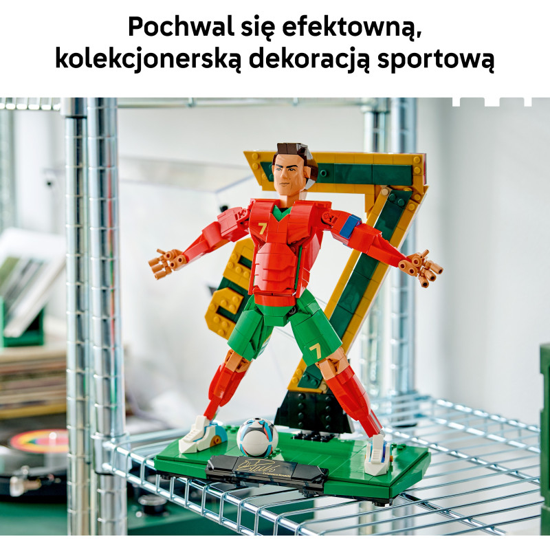 Конструктор LEGO Editions Football Кріштіану Роналду - легенда футболу (43016)