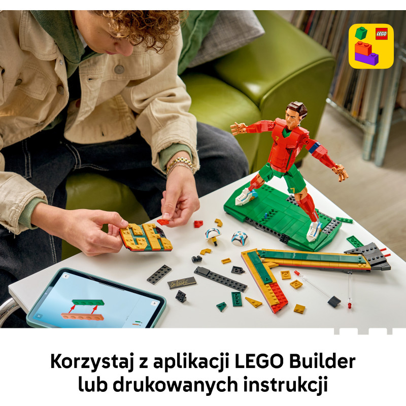 Конструктор LEGO Editions Football Кріштіану Роналду - легенда футболу (43016)