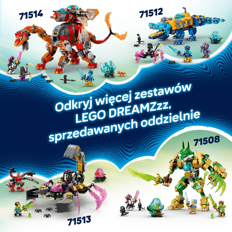 Конструктор LEGO DREAMZzz Танкер тигрова акула (71515)