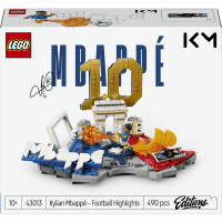 Конструктор LEGO Editions Football Килиан Мбаппе — лучшие моменты футбольных матчей (43013)
