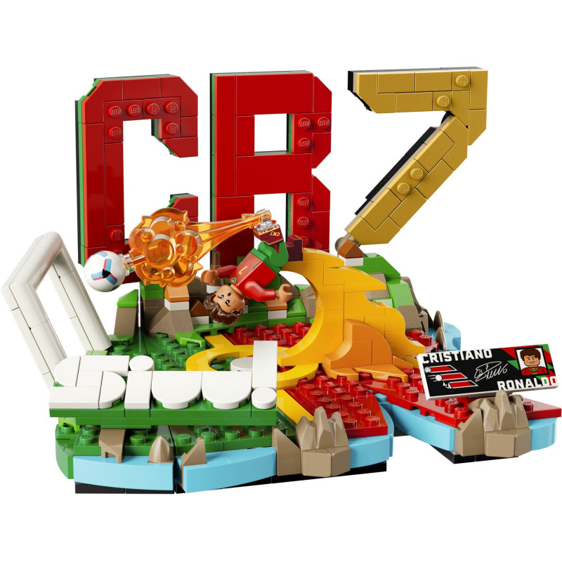 Конструктор LEGO Editions Football Кріштіану Роналду — найкращі моменти футбольних матчів (43012)