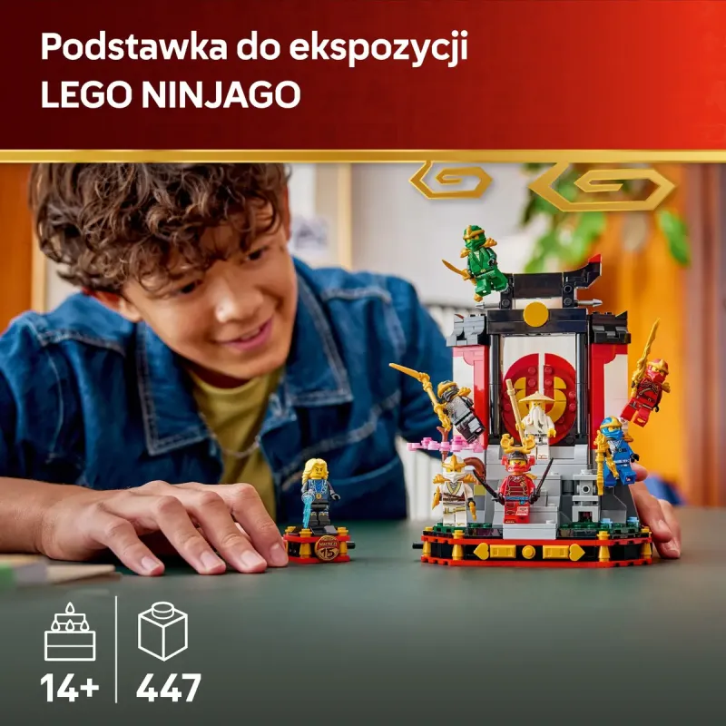 Конструктор LEGO Ninjago Модель персонажів ніндзя. 15-та річниця (71866)