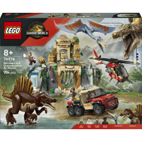 Конструктор LEGO Jurassic World Повітряна місія зі спинозавром та кетцалькоатлем (76976)