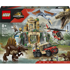 Конструктор LEGO Jurassic World Повітряна місія зі спинозавром та кетцалькоатлем (76976)