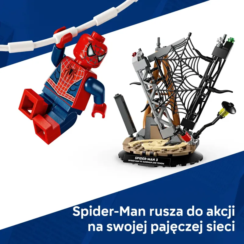 Конструктор LEGO Marvel Легендарна битва: Людина-павук vs. Піщана людина (76334)