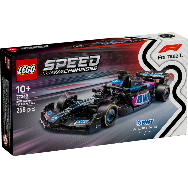 Конструктор LEGO Speed Champions Автомобіль для перегонів BWT Alpine F1 Team A524 (77248)