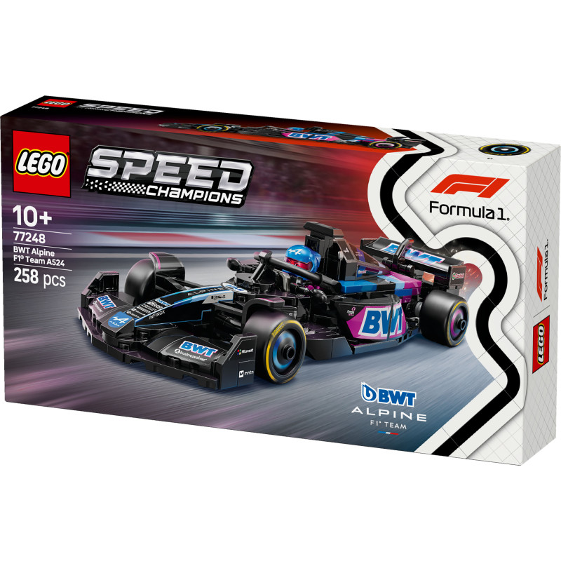 Конструктор LEGO Speed Champions Автомобіль для перегонів BWT Alpine F1 Team A524 (77248)