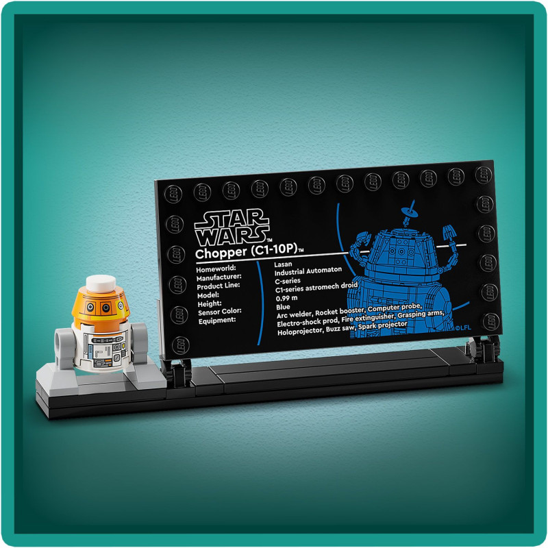 Конструктор LEGO Star Wars Дроїд-астромеханік Чоппер C1-10P (75416)