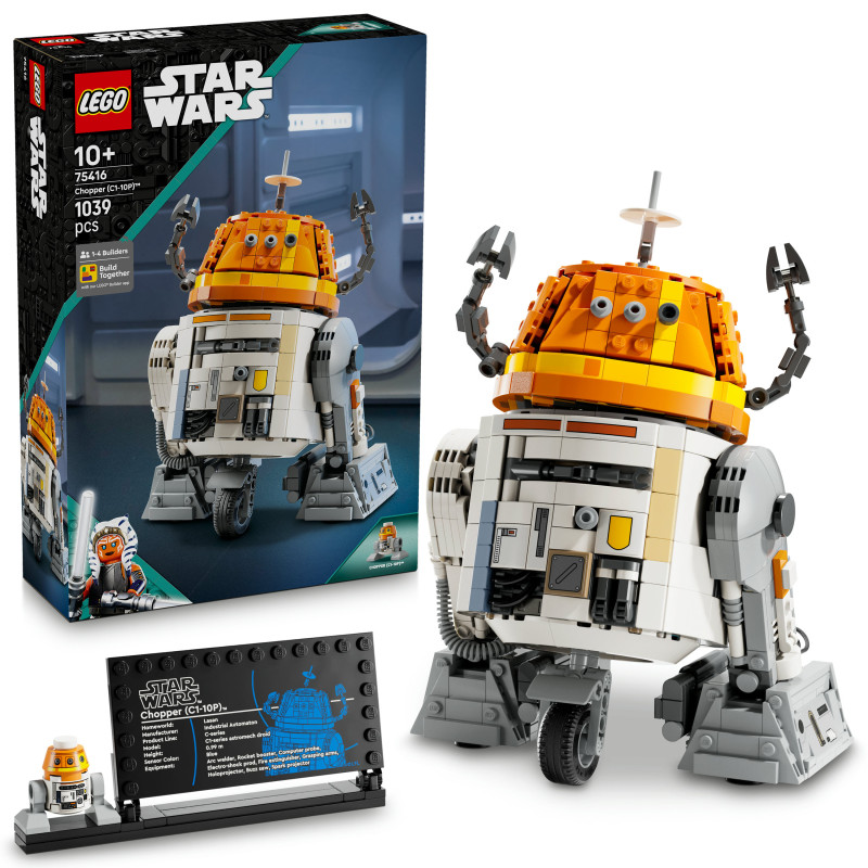 Конструктор LEGO Star Wars Дроїд-астромеханік Чоппер C1-10P (75416)