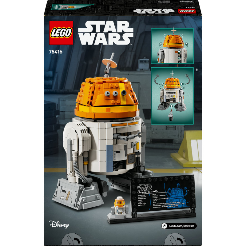 Конструктор LEGO Star Wars Дроїд-астромеханік Чоппер C1-10P (75416)