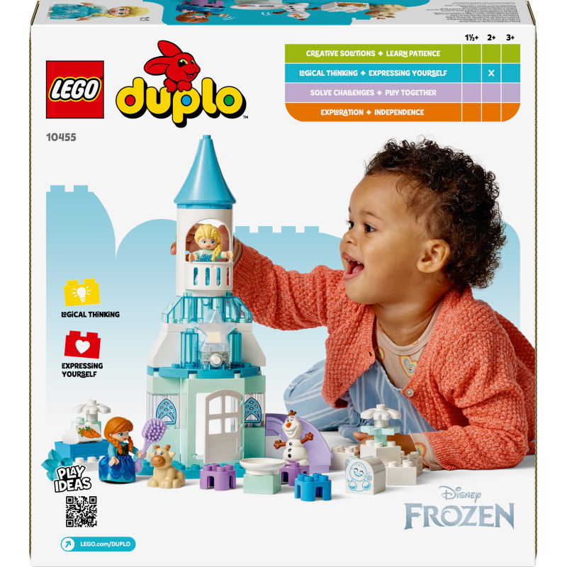 Конструктор LEGO Duplo Disney Вечірка біля крижаного палацу Ельзи та Анни (10455)