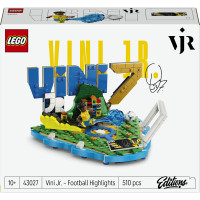 Конструктор LEGO Editions Football Вінісіус Жуніор — найкращі моменти футбольних матчів (43027)