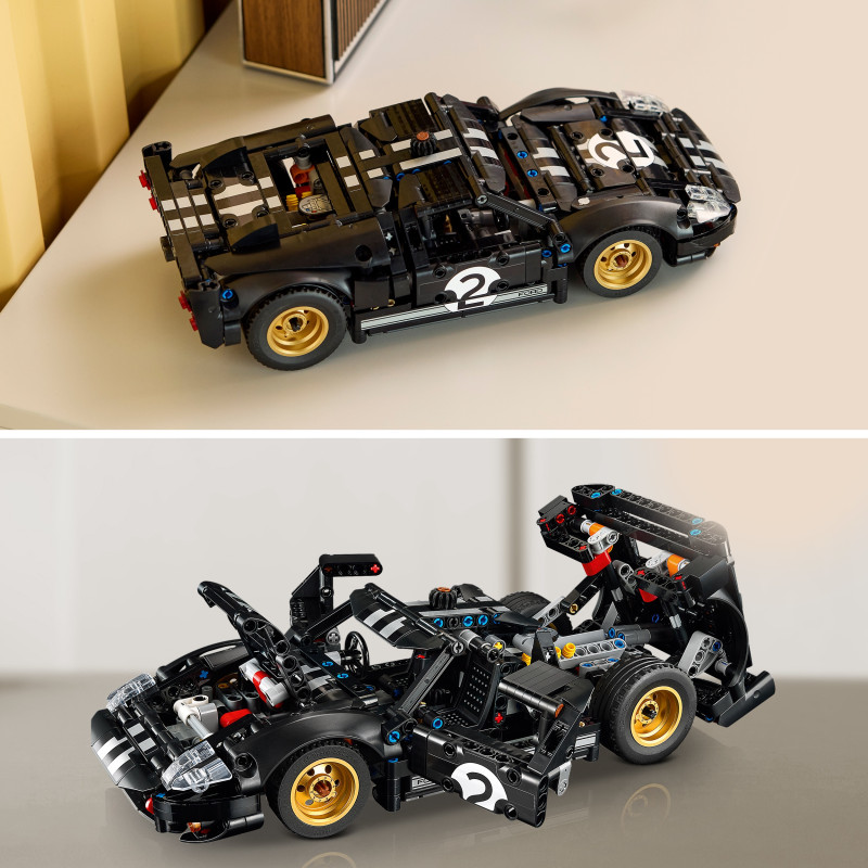 Конструктор LEGO Technic Автомобіль для перегонів Ford GT40 MKII 1966 року (42223)