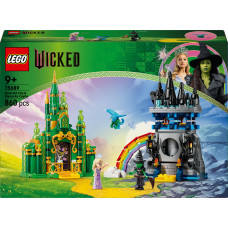 Конструктор LEGO Wicked Емеральд-сіті і замок Кіамо Ко (75689)