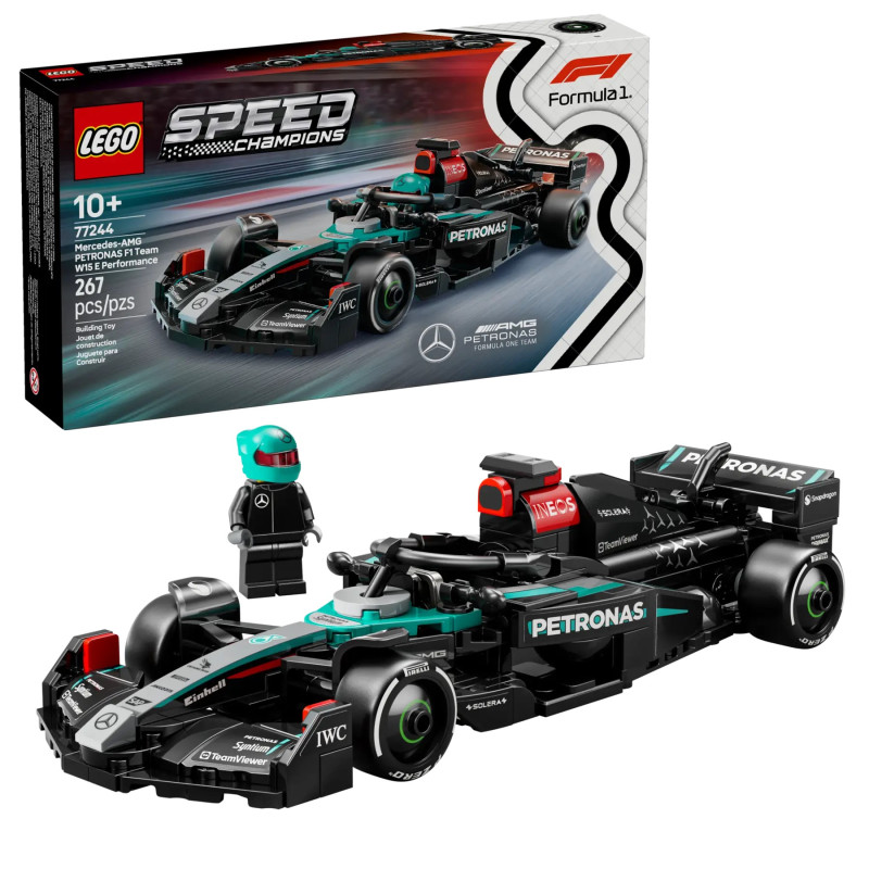 Конструктор LEGO Speed Champions Автомобіль для перегонів Mercedes-AMG F1 W15 (77244)