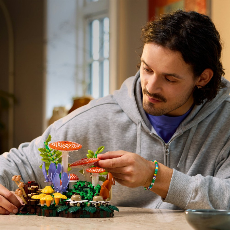 Конструктор LEGO Botanicals Лісові гриби 11505