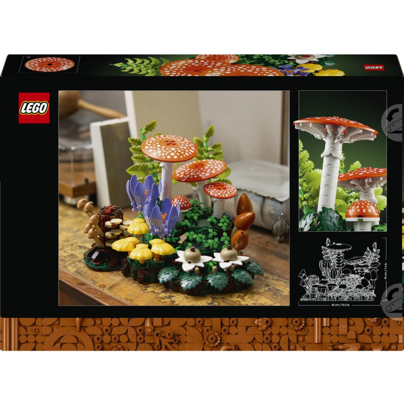 Конструктор LEGO Botanicals Лісові гриби 11505