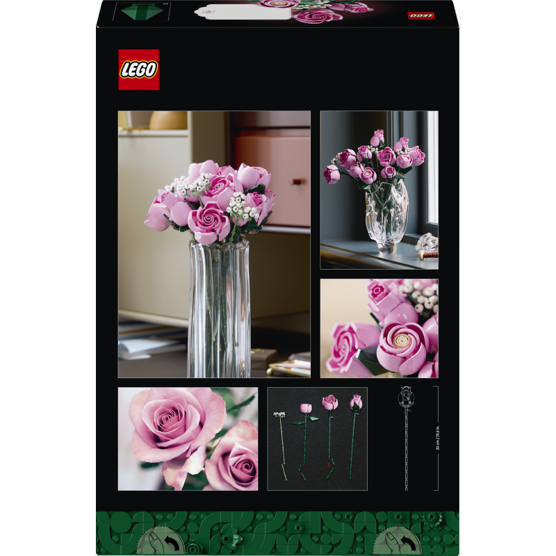 Конструктор LEGO® Botanical Букет розових роз (10374)