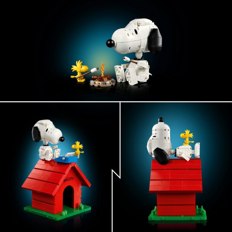 Конструктор LEGO Ideas «Дрібниця»: будка Снупі 21368