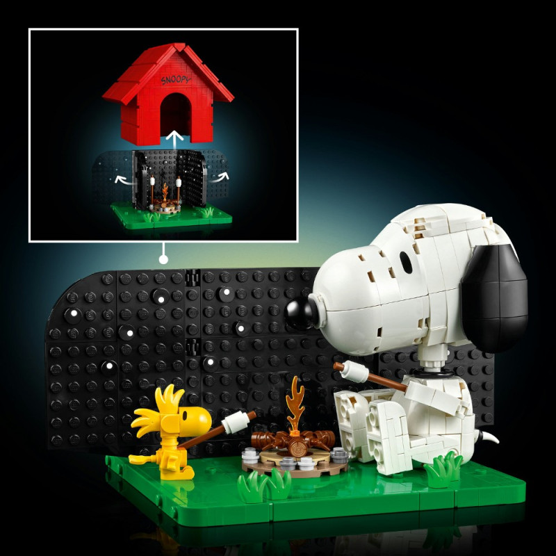 Конструктор LEGO Ideas «Дрібниця»: будка Снупі 21368