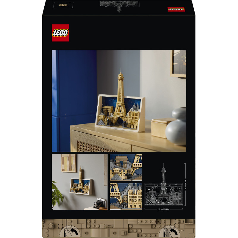 Конструктор LEGO Architecture Париж — місто кохання (21064)