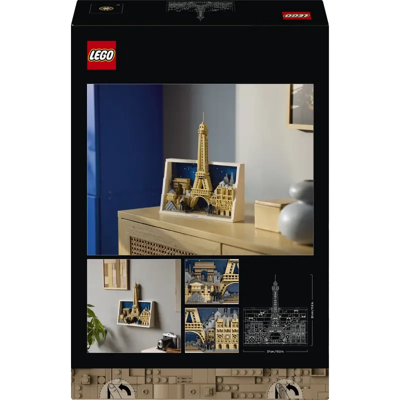 Конструктор LEGO Architecture Париж - місто кохання (21064)