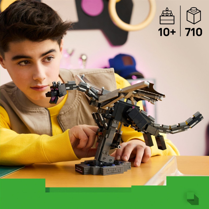 Конструктор LEGO Minecraft Дракон Краю 21595
