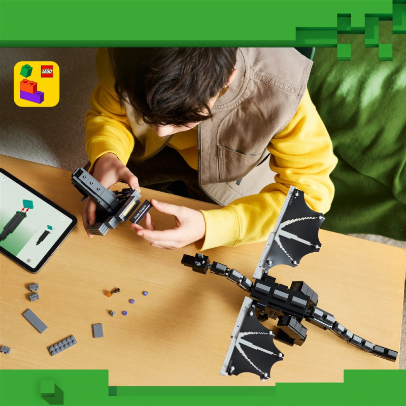 Конструктор LEGO Minecraft Дракон Краю 21595
