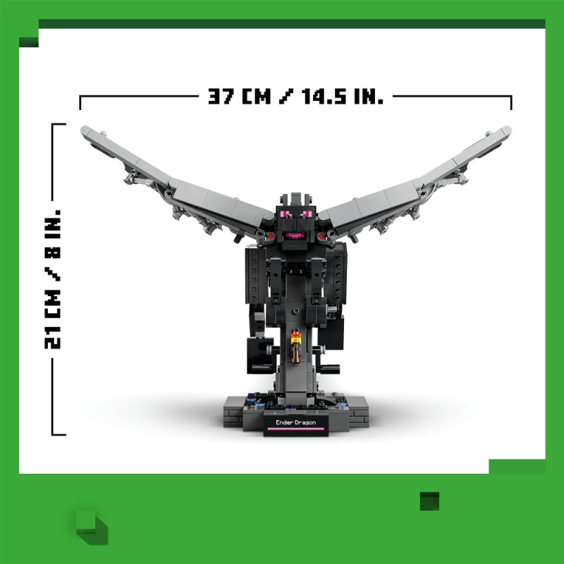 Конструктор LEGO Minecraft Дракон Краю 21595