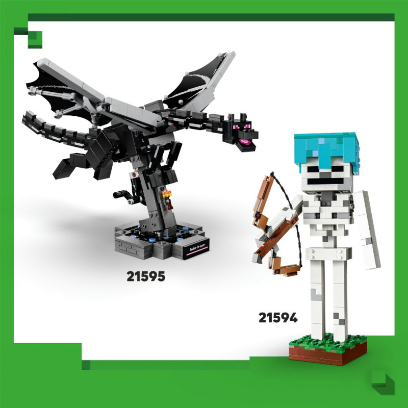 Конструктор LEGO Minecraft Дракон Краю 21595