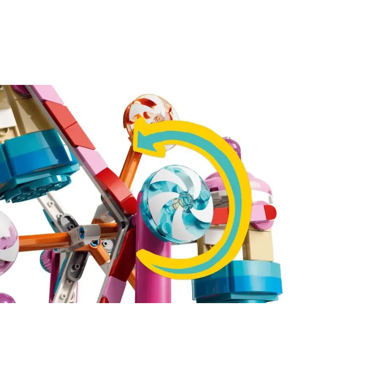 Конструктор LEGO Friends Колесо огляду з цукерками та капкейками (42700)