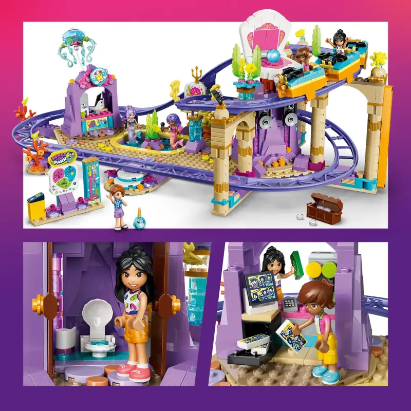 Конструктор LEGO Friends Американські гірки з русалк (42703)