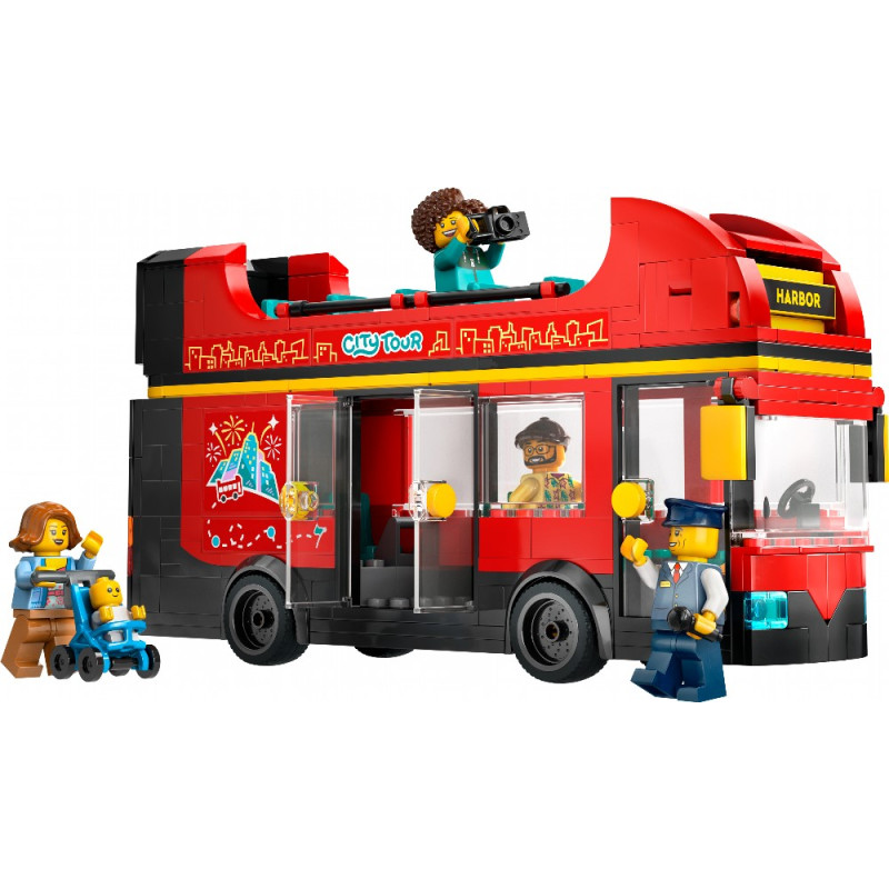 Конструктор LEGO City Червоний двоповерховий автобус (60407)