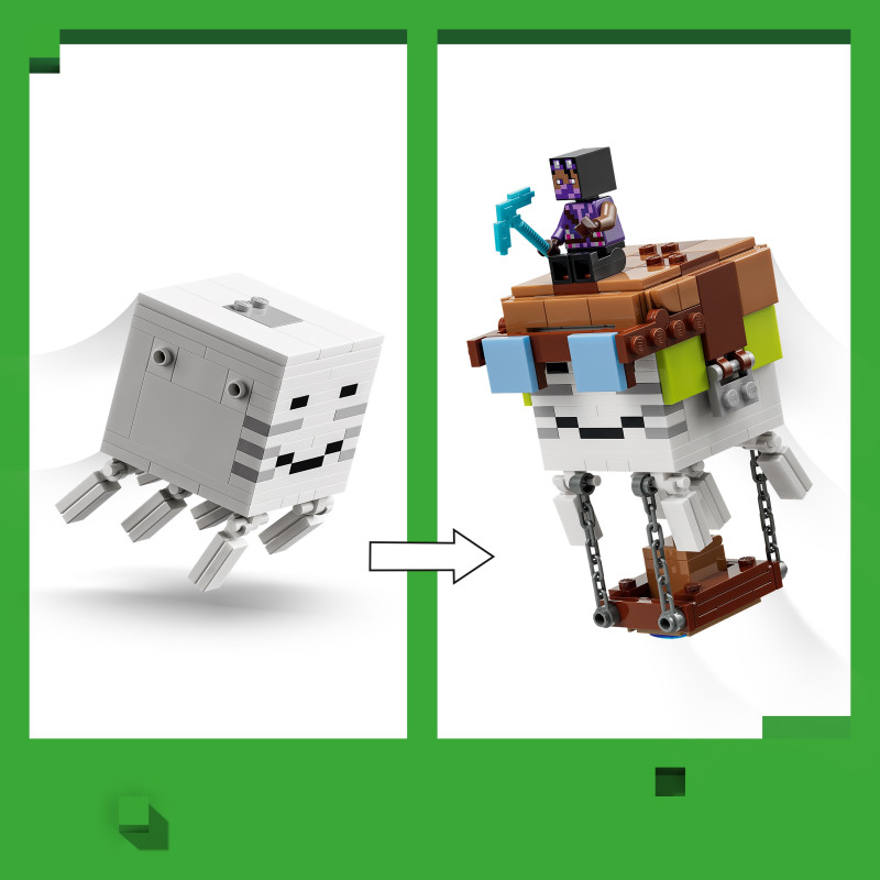 Конструктор LEGO Minecraft Станція ґастів 21597
