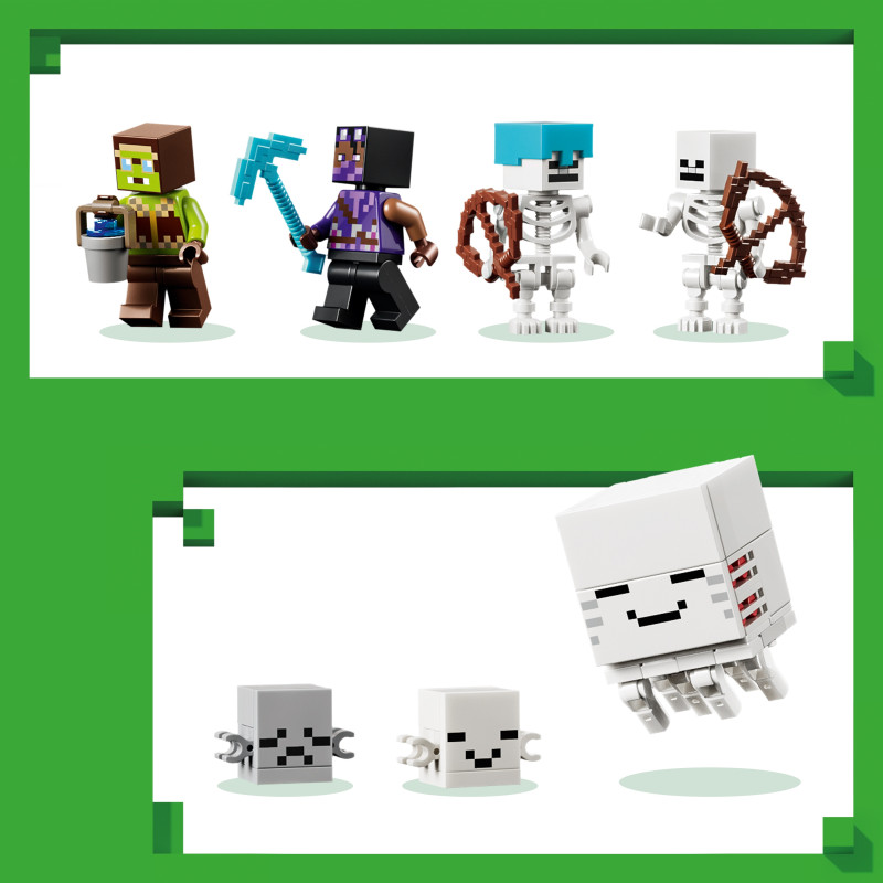 Конструктор LEGO Minecraft Станція ґастів 21597