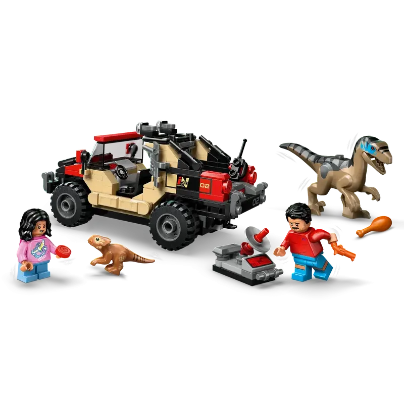 Конструктор LEGO Jurassic World Втеча від раптора (76972)