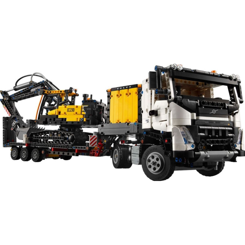 Конструктор LEGO Technic Вантажівка Volvo FMX та Електричний екскаватор EC230 42175